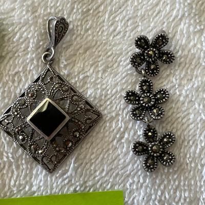 Lot of Sterling Pendants