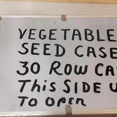 Vegetables  seed box