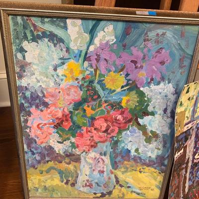 (Framed) Joe Letven - Floral