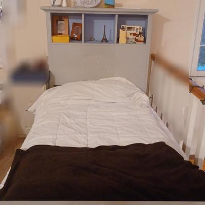 Twin Bed Frame With Cubbies