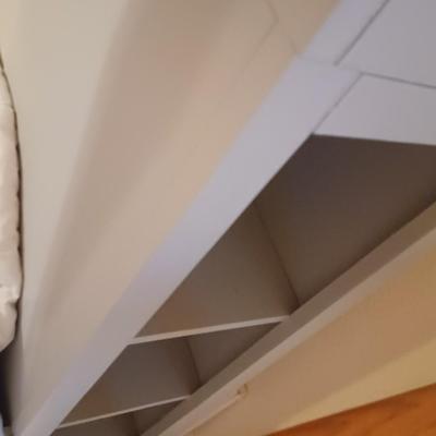 Twin Bed Frame With Cubbies