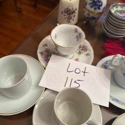 Misc Lot of Tea Cups and Side Plates etc