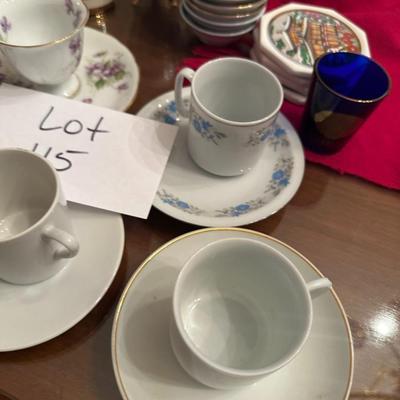 Misc Lot of Tea Cups and Side Plates etc
