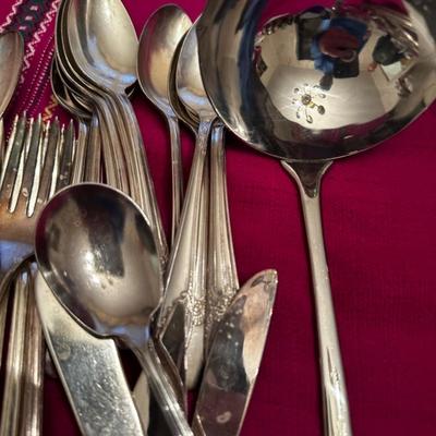 Misc Lot of Plated Silverware