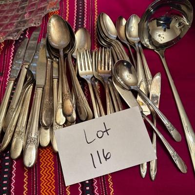 Misc Lot of Plated Silverware