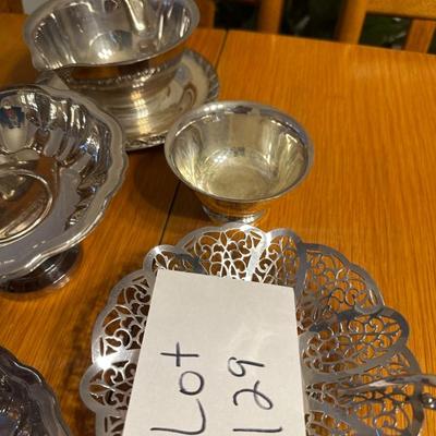 Misc Lot of Silver Plated Serving Pieces