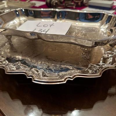 Misc Lot of Silver Plated Serving Trays