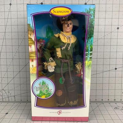 #6 Scarecrow Barbie Pink Label Collector Wizard of Oz Doll-Opened