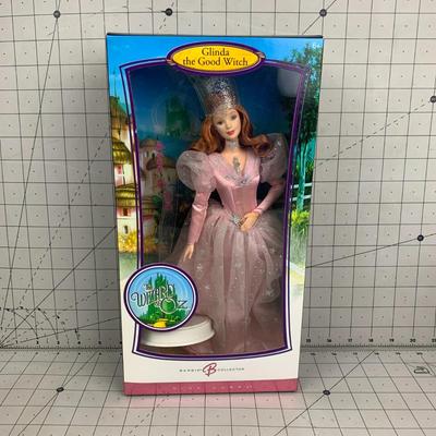 #9 Glinda Barbie Pink Label Collection Wizard of Oz Doll in Box- Opened