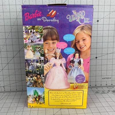 #15 Dorothy Barbie Doll Wizard of Oz in Box- Opened