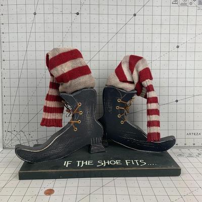 #36 If The Shoe Fits Wood Decor
