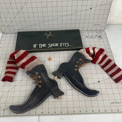 #36 If The Shoe Fits Wood Decor