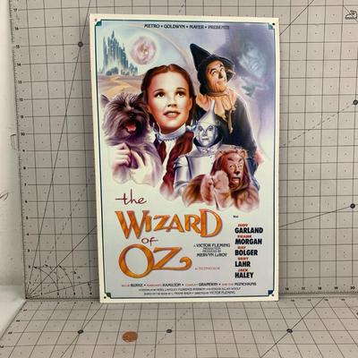 #37 The Wizard of Oz Metal Sign