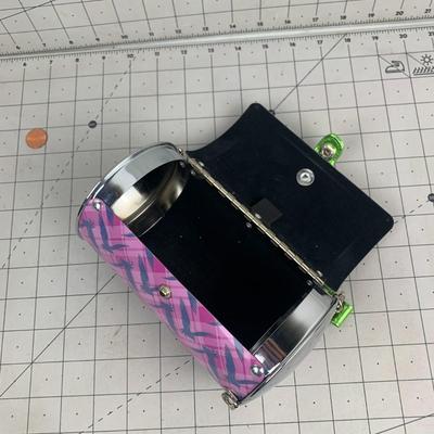 #39 WIcked Witch Purple/Green Metal Purse