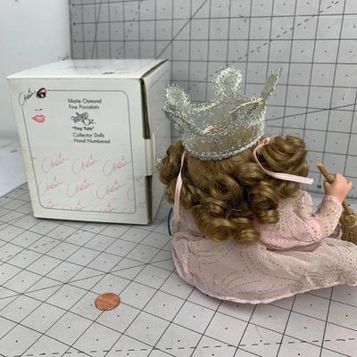 #59 Marie Osmond Tiny Tot Baby Glinda 6" 