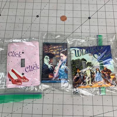 #67 Wizard of Oz Light Switch Covers