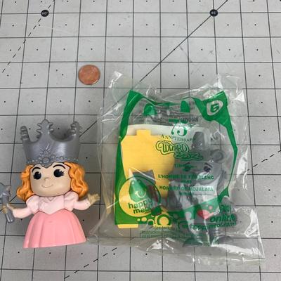 #73 Wizard of Oz 75th Anniversary Tin Man and Glinda Mcdonalds Happy Meal Toys