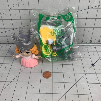 #73 Wizard of Oz 75th Anniversary Tin Man and Glinda Mcdonalds Happy Meal Toys