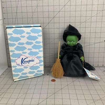 #77 Kewpie Doll- Wicked Witch of West Wizard of Oz Doll 8.5"