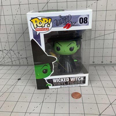 #78 Pop! Wicked Witch Vinyl Figure The Wizard of Oz in Box- Opened