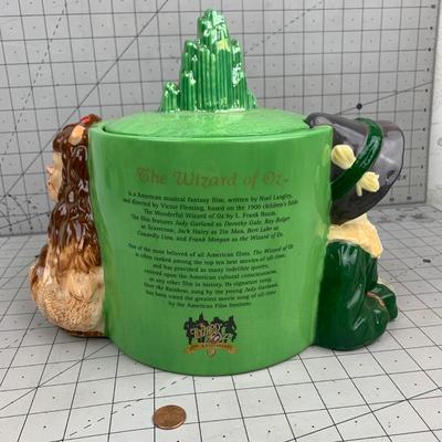 #81 Wizard of Oz 70th Anniversary Collectors Cookie Jar