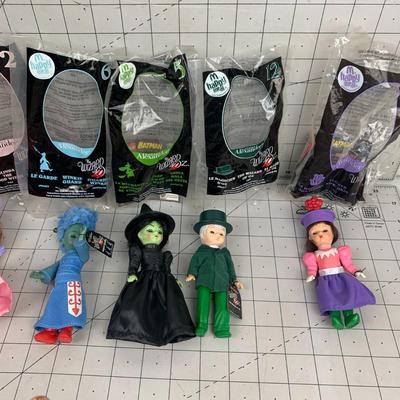 #86 Madame Alexander Wizard of Oz Mcdonalds Happy Meal Dolls (Bundle B)