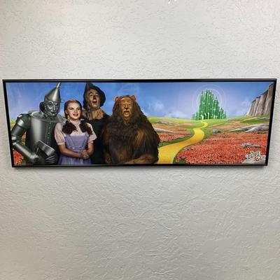 #88 Yellow Brick Road Framed Wizard of Oz Poster 3' x 1'