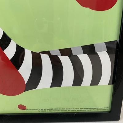 #91 The Wicked Witch and Ruby Red Slippers Framed Poster