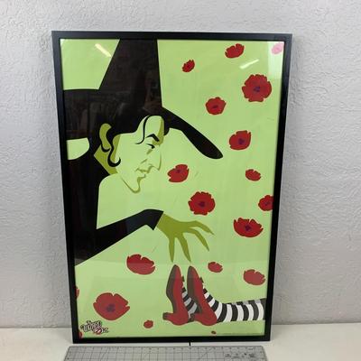#91 The Wicked Witch and Ruby Red Slippers Framed Poster