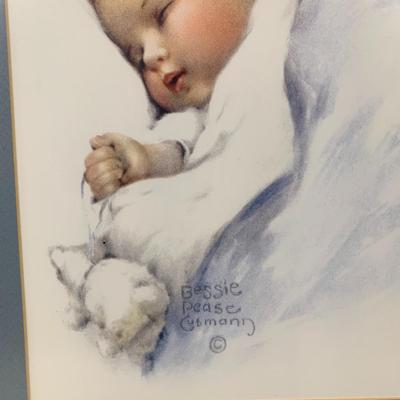 #98 Bessie Pease Gutman- Framed Baby 16" x 20"