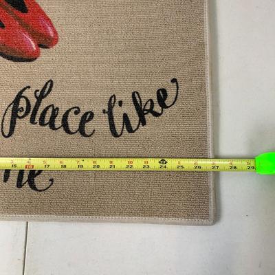 #103 Theres No Place Like Home Ruby Slipper Mat