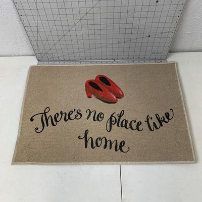 #103 Theres No Place Like Home Ruby Slipper Mat