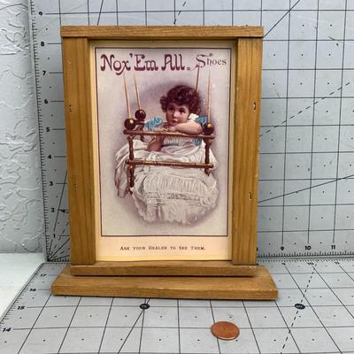 #113 Nox 'Em All Shoes Wooden Plaque