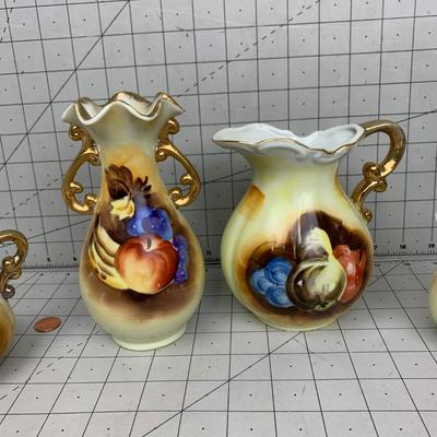 #121 10 Piece Fruit Tea Set