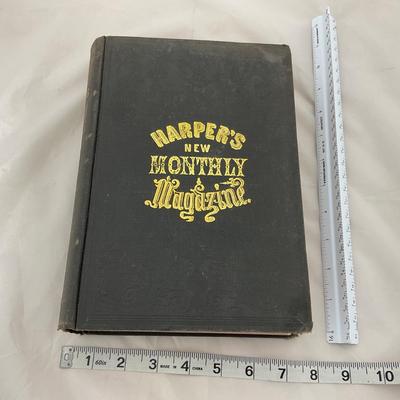 -39- ADVERTISEMENT | Hardcover Harpers Monthly Magazine | Dec. 1881 - May 1882