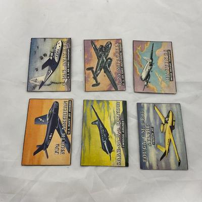 -47- CARDS | 1952 Topps Wings Airplane Cards