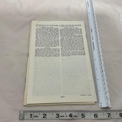 -51- COLLECTIBLE | Early 1900â€™s Taxidermy Booklets
