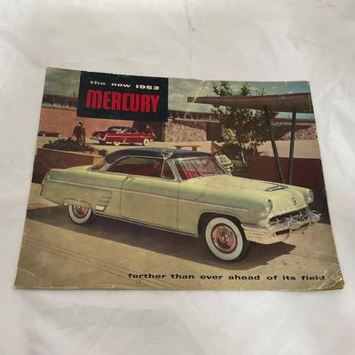 -54- COLLECTIBLE | 1953 Mercury Dealership Poster