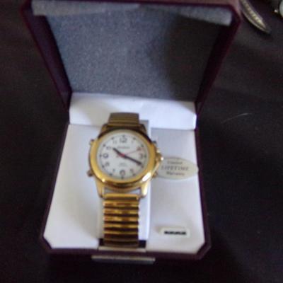 AVALON QUARTZ EZC VOICE TALKING WATCH.