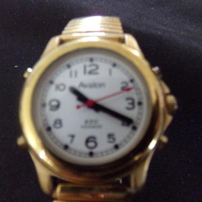 AVALON QUARTZ EZC VOICE TALKING WATCH.