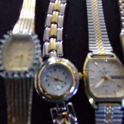 5 WATCHES; GRUEN PRECISION, HELBROS, JULES JURGENSEN, RONICA, 1 UNMARKED.