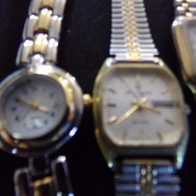 5 WATCHES; GRUEN PRECISION, HELBROS, JULES JURGENSEN, RONICA, 1 UNMARKED.