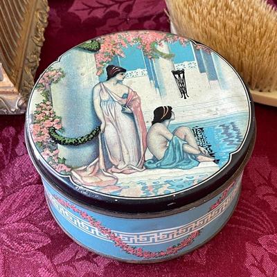LOT 42  ANTIQUE VANITY NEO CLASSICAL DESIGN GODDESS ATHENA DOOR KNOCKER