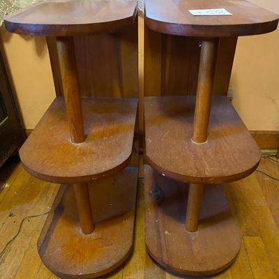 2 Mid Century End Tables
