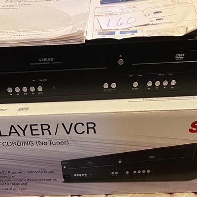 Sanyo DVD Player  VCR