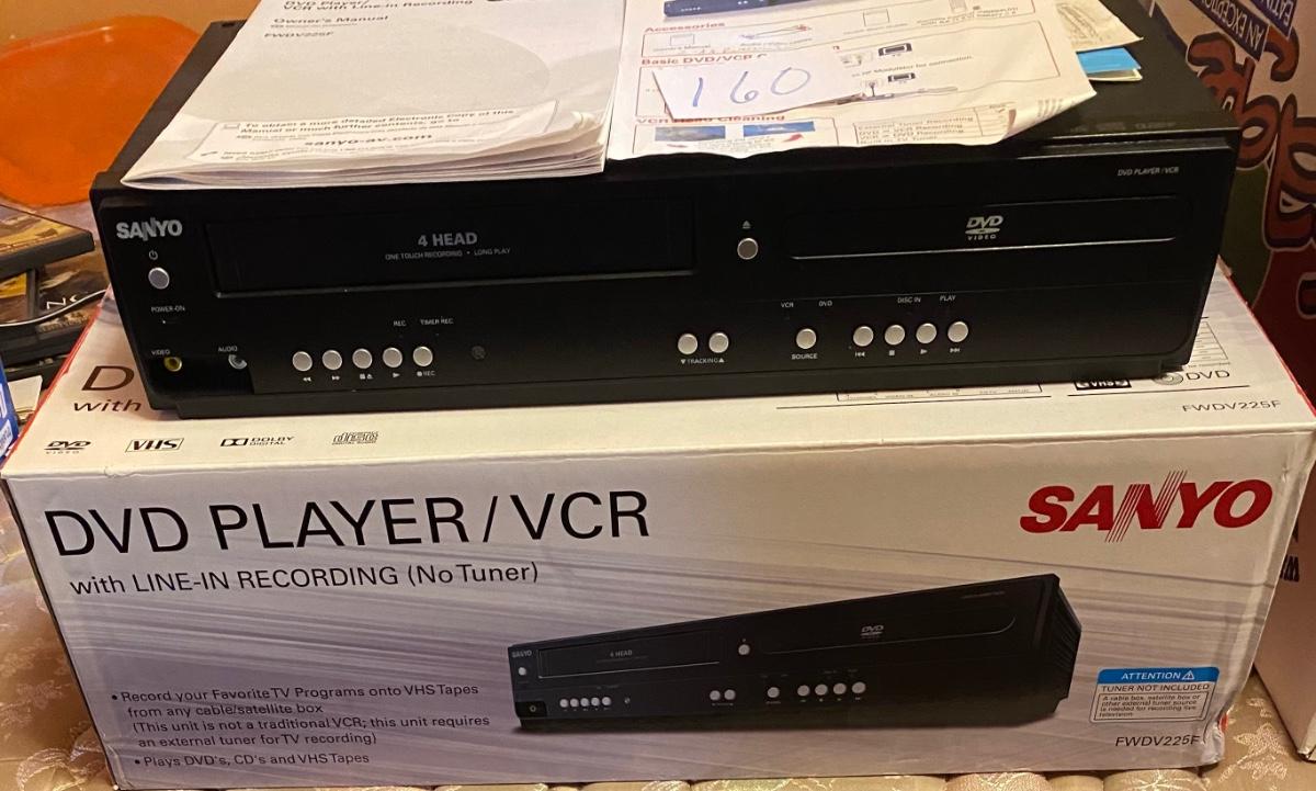Sanyo DVD Player VCR