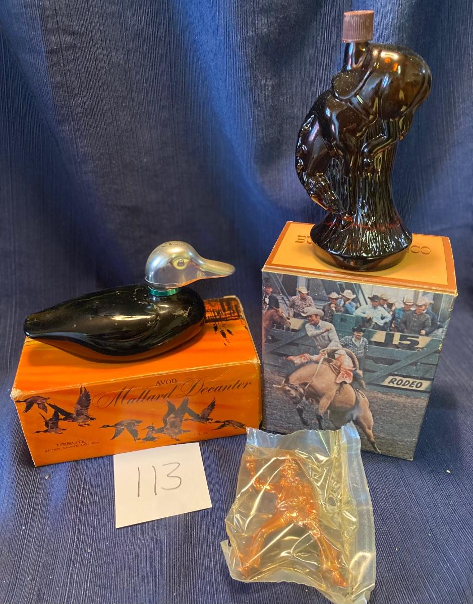 Vintage Avon Decanters