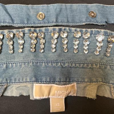 Michael Kors Rhinestone Collar