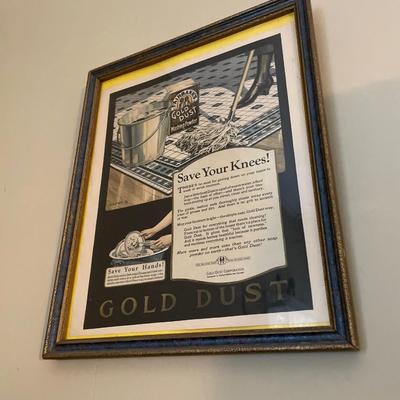 Gold Dust Washing Powder Ad