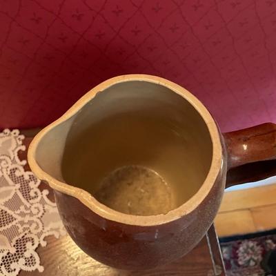 Antique Stoneware Pitcher